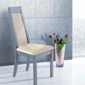 chaise chene gris