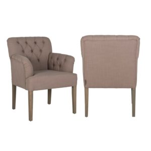 chaise-jacky-haut-de-gamme-tres-confortable-tissu-choix-casa-coton-et-lin-vieux-rose-pieds-en-bois-boutons-richmond-interiors-boisetdeco