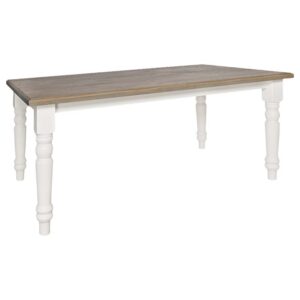 table-rectangulaire-pieds-tournes-ronds-blanc-richmond-interiors-meubles-gibaud-boisdeco-nord