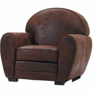 FAUTEUIL CLUB – tissu motif Siroco 7