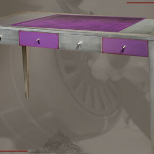 BUREAU – MÉTAL BROSSÉ