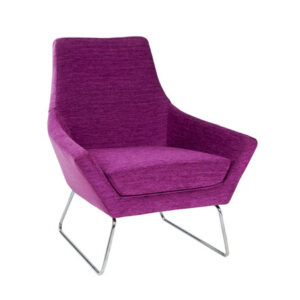 Fauteuil design tissu au choix ALC – ANDREA