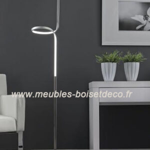 LAMPADAIRE DESIGN ZIJLSTRA – led, acier chromé