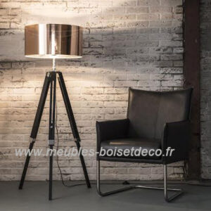 Lampadaire design H.145cm – ABAT-JOUR CUIVRE