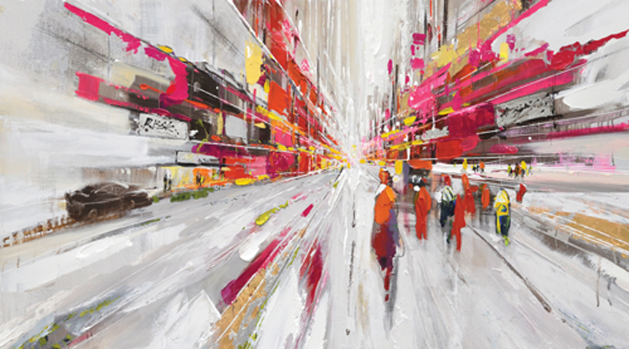 tableau peinture sur toile 3d