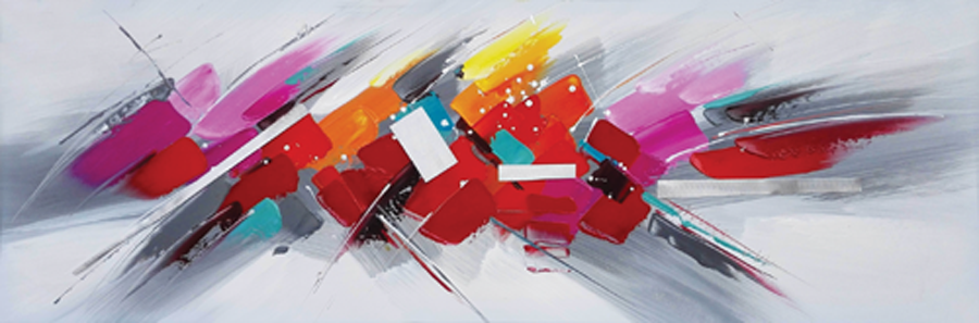 tableau-toile-peinture-abstrait-orange-rouge-coloré-couleurs-cadr'aven-magasin-decoration-deco-bois&deco-cambresis-nord