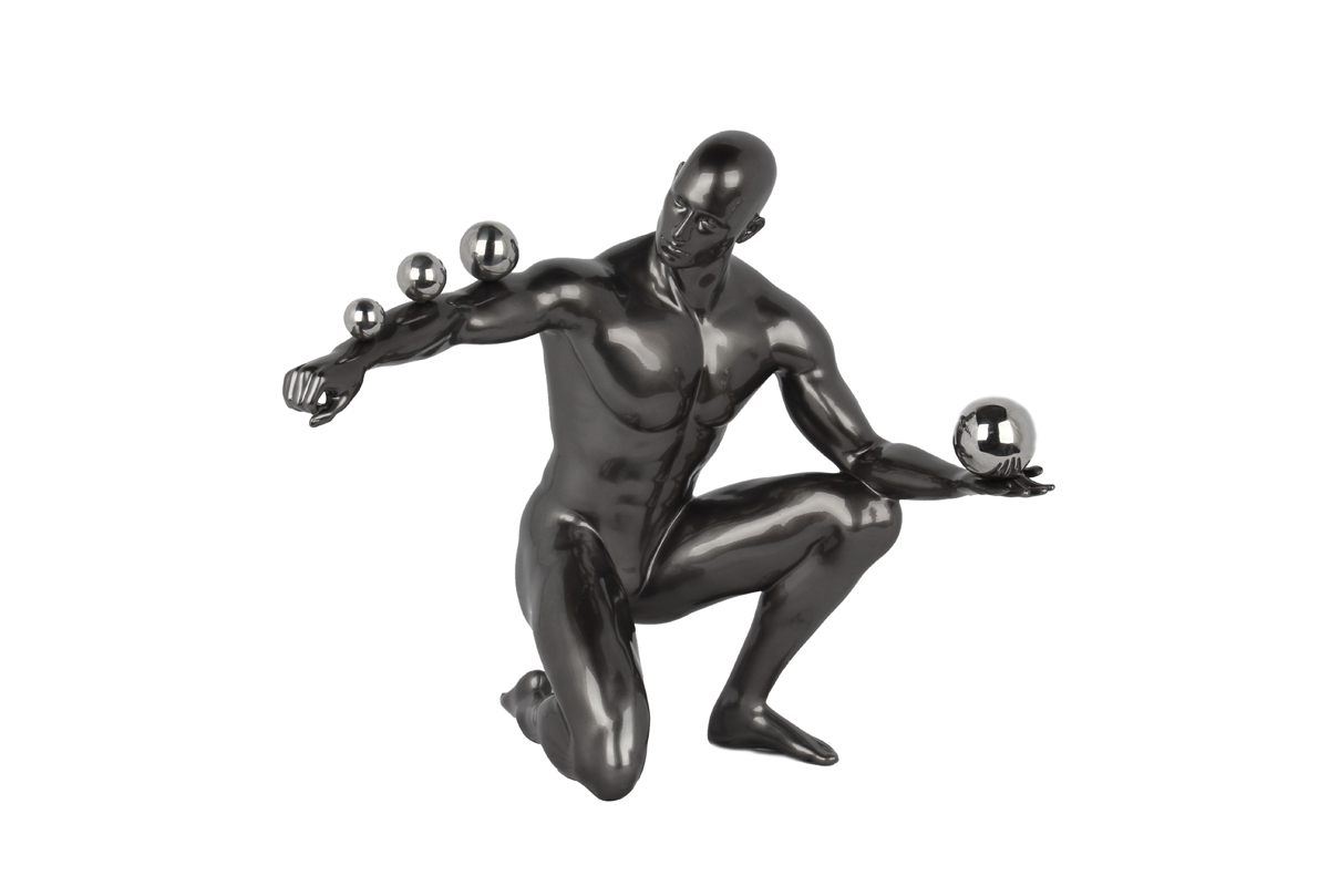 statuesculpturedecohommeathletedecorationbois&deco