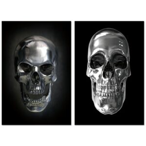 tableau-impression-sur-verre-tete-de-mort-design-drimmer-decoration-interieur