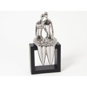 statue-statuette-couple-deco-design-argent-noir-legende-drimmer-decoration-originale-boisetdeco-cambresis-nord