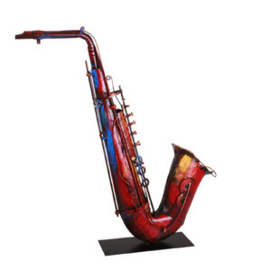 Saxophone- multicolore-metal-PIGMENT-magasin-decoration-boisetdeco-cambresis-nord