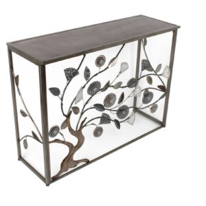 Console rectangulaire en metal modele ARBRE