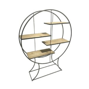 etagere-metal-bois-4-planches-design-boisetdeco