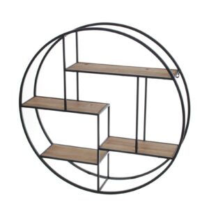 etagere-murale-ronde-metal-bois-art-de-fer-collection-socadis-decoration-originale-magasin-boisetdeco