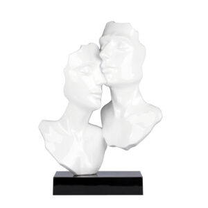 statue-decorative-couple-visages-tendresse-amour-decoration-interieure-originale-boisetdeco-cambresis-nord