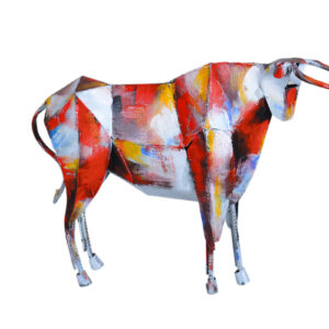 statue-vache-metal-pigment-couleurs-design-boisetdeco-nord