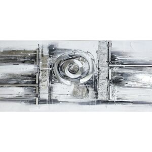 tableau-abstrait-noir-et-blanc-metal-tendance-deco