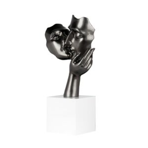 sculpture-amore-gris-initial-deco-couple-baiser-decoration-originale