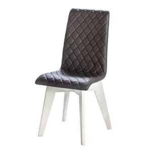 chaise tissu matelasse