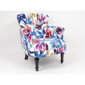 fauteuil fleurs
