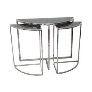 Console design demi-cercles en 3 parties modele GLORY