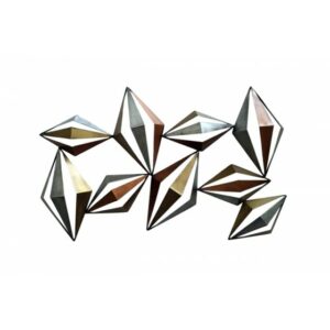 deco murale metal abstrait