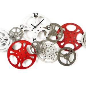 horloge engrenages rouages metal