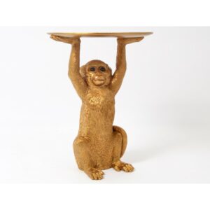 sellette bout de canape or singe
