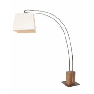 Grand lampadaire contemporain en arc modele KENT.
