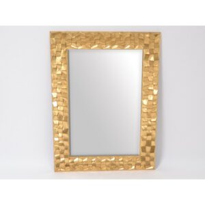 grand miroir rectangulaire or design