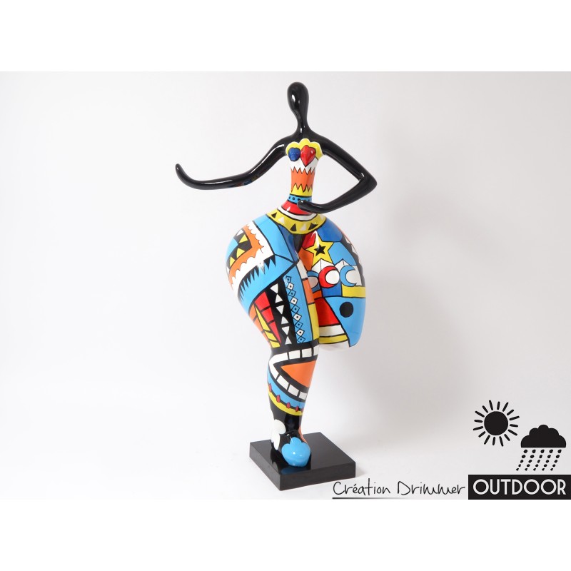 Statue d’extérieur XXL femme outdoor miss splendide H.141cm EMOTION