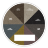 coloris tissus lin polyester
