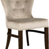 chaise confortable capitonnée