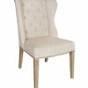 Chaise DAISY avec tissu CASA CHAMPAGNE