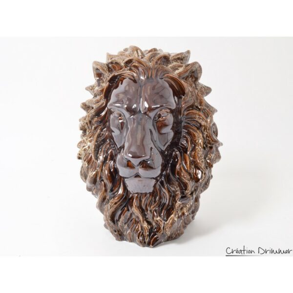 tete de lion marbre