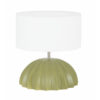 Petite lampe design en ceramique vert olive - modele NAUSICAA