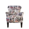 fauteuil motif fashion