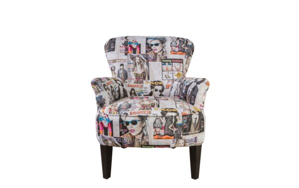 fauteuil motif fashion