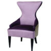fauteuil violet