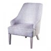 fauteuil confortable de belle qualité crocodile noir blanc gris