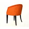 fauteuil confortable orange