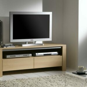 Meuble TV en chêne massif , bois de qualité fabrication française