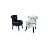 fauteuil-chauffeuse-tissu-noir-blanc-motif-newspapers-alc