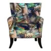 fauteuil moderne tissu orginal