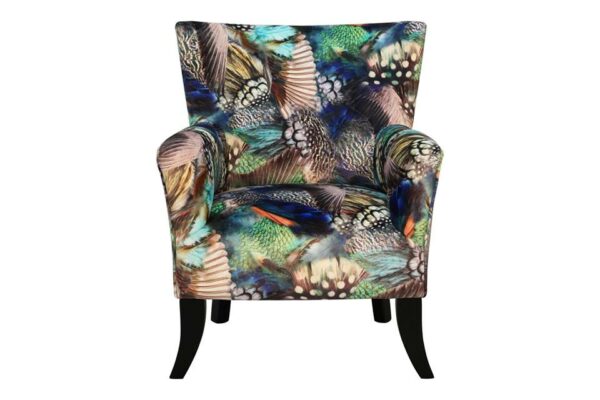 fauteuil moderne tissu orginal