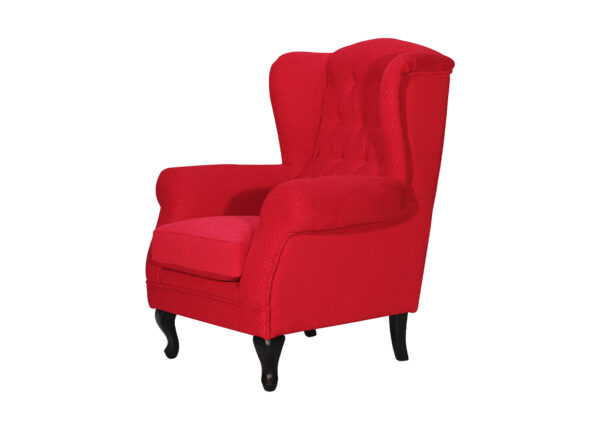 fauteuil rouge haut tres confortable