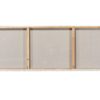 Dos de la toile tendue sur chassis en bois