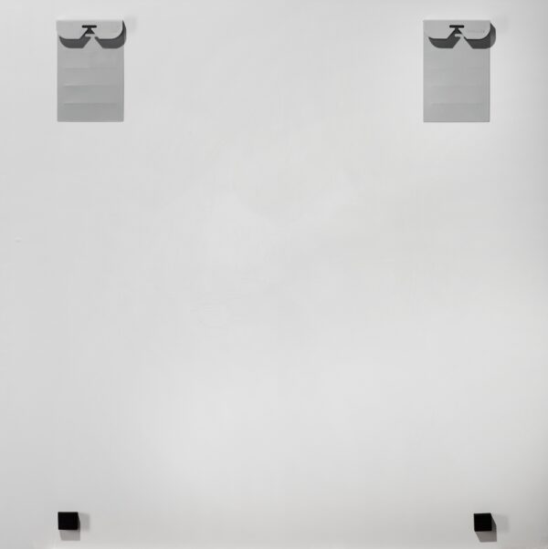 Tableau noir et blanc, impression sur verre de sécurité 100x100cm