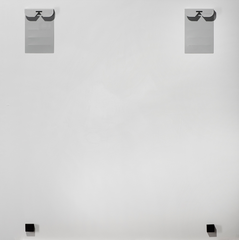 Tableau noir et blanc, impression sur verre de sécurité 100x100cm