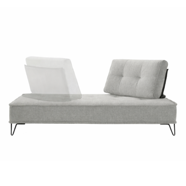 Canapé DENERIS FREE avec dossiers amovibles entièrement personnalisable