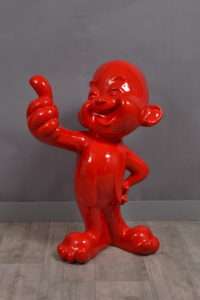 statue-deco-grand-bonhomme-kids-happy-rouge-decoration-drimmer-design-boisetdeco-nord